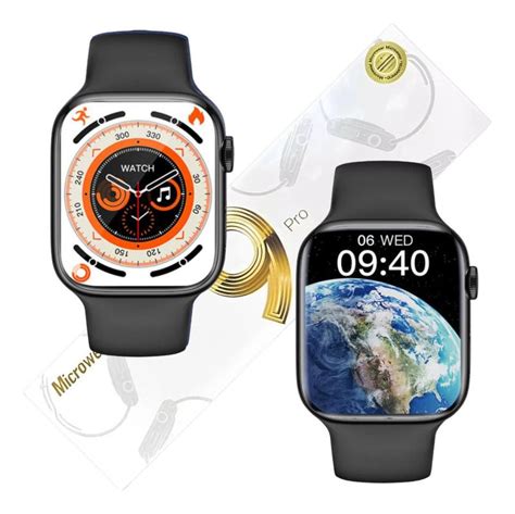 Rel Gio Smartwatch W Pro Preto Series Mm Nfc Gps Lan Amento W