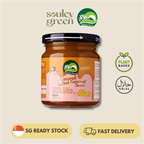 Sg Ready Stock Nature S Charm Coconut Salted Caramel Sauce G