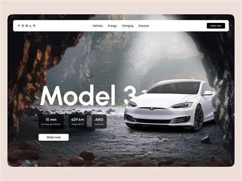 Browse thousands of Tesla Model3 images for design inspiration | Dribbble