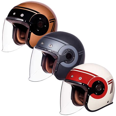 Casque Jet Smk Retro Seven