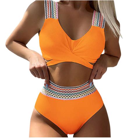 BeAi Sexy Swimsuit For Women Green Strapless Bikini Sets For Women Full Coverage On Butt Womens