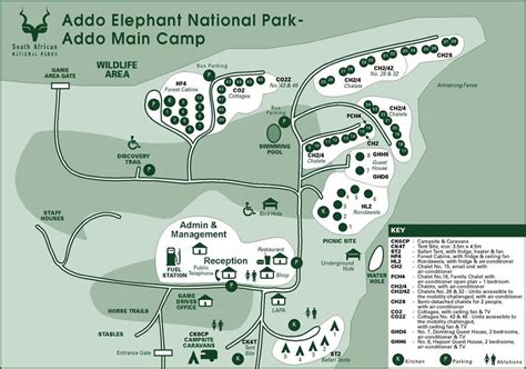 Addo Elephant National Park Map - Addo Elephant National Park • mappery