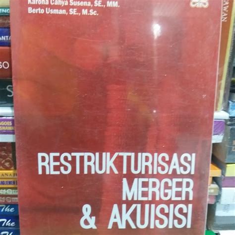 Jual Buku Ekonomi Buku Restrukturisasi Merger Akuisisi Shopee Indonesia