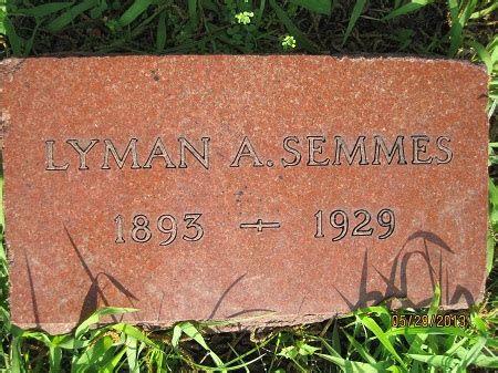 Lyman Alexander Semmes Homenaje De Find A Grave