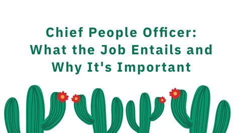 Chief People Officer: What the Job Entails and Why It's Important