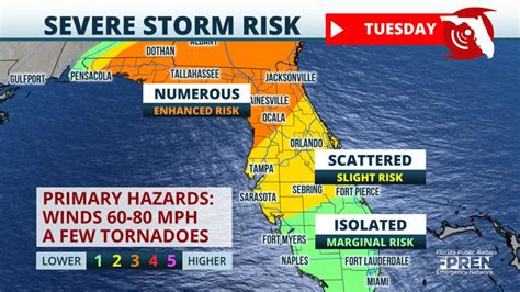 Tornado watch issued for Southwest Florida until 2 p.m. Sunday ...