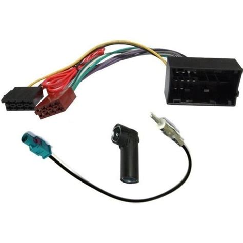 Kit Adaptateurs ISO Autoradio Antenne Alfa Romeo Giulietta Mito