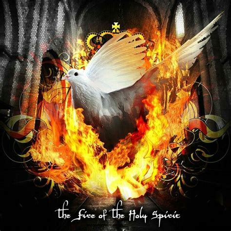 The Fire Of The Holy Spirit Holy Spirit Spirit Prophetic Art