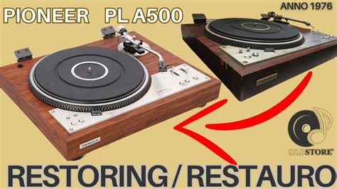 Pioneer Pl A Restauro Giradischi A Trazione Diretta Turntable