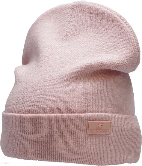 Czapka zimowa damska beanie 4F H4Z22 CAD003 różowa S Ceny i opinie