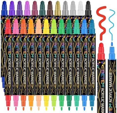 Artistro Jumbo Colored Markers Mm Jumbo Felt Tip Acrylic Paint