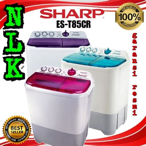 Jual Sharp Mesin Cuci Es T Cr Pk Tabung Kg Cr Original Shopee