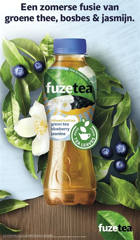 Proef De Zomer Fuze Tea Green Tea Blueberry Jasmine