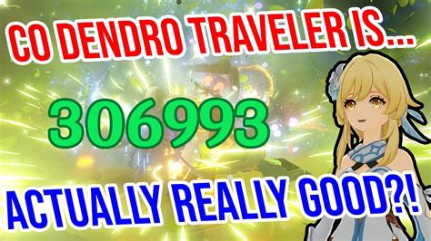 C0 Dendro Traveler Is Actually Good 4★ Weapon Showcase Genshin Impact 3 0 Youtube