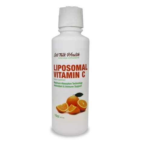 Liposomal Vitamin C (16oz) - Certified Non-GMO Vitamin C