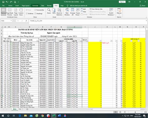 Các bước đơn giản để cách chỉnh cỡ chữ vừa ô trong excel cho khối lượng