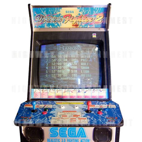 Virtua Fighter 2 - Header, Screen & Control Panel