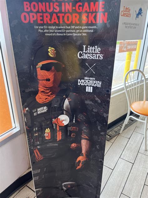 Mw3 promo skin : r/LittleCaesars