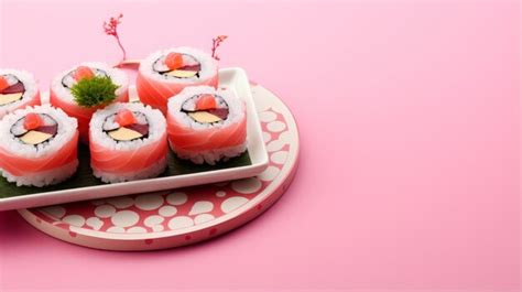 Premium AI Image | sushi food with fresh fish