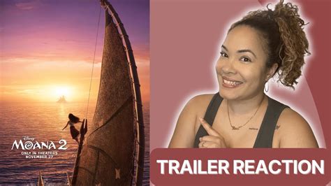 Disney S Moana 2 Teaser Trailer Reaction Starring Auli I Cravalho