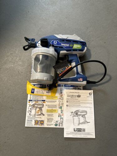 Graco Truecoat 360 Airless Sprayer Blue Diy Series 26d283 Variable Speed 769946237702 Ebay