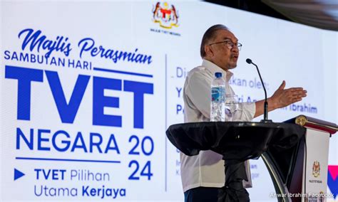 Anwar TVET Can Be Empowered More If There S No Corruption Betrayal