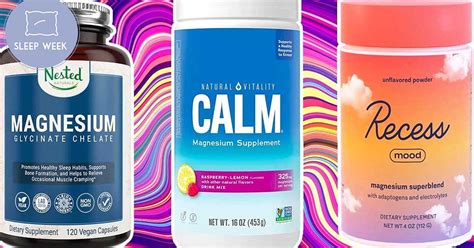 The Best Magnesium Supplements to Help You Fall Asleep - InsideHook