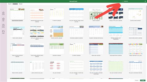 Unique Calendar Templates For Excel Exceltemplate Xls Xlstemplate Microsoft Calendar Templates