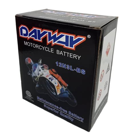 Original Motorcycle Battery Dayway 3L 4L 5L 6 5L 7L Maintenance