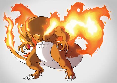 Gigantamax Charizard by YOXeven on DeviantArt