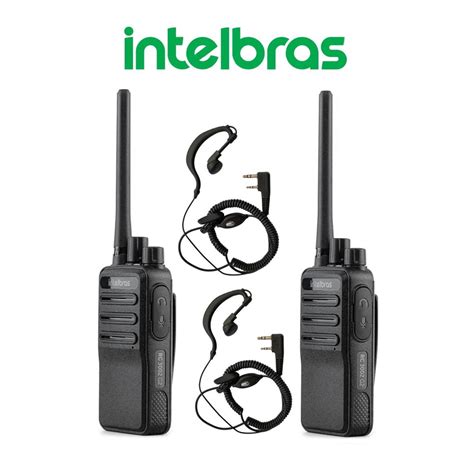 Rádio Comunicador Intelbras Rc3002 G2 Fones De Ouvido no Shoptime