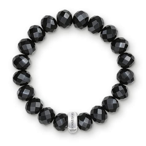 Thomas Sabo Charm Armband Obsidian