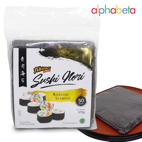 Jual Tokinori Yaki Sushi Nori Roasted Seaweed Gr Rumput Laut Isi