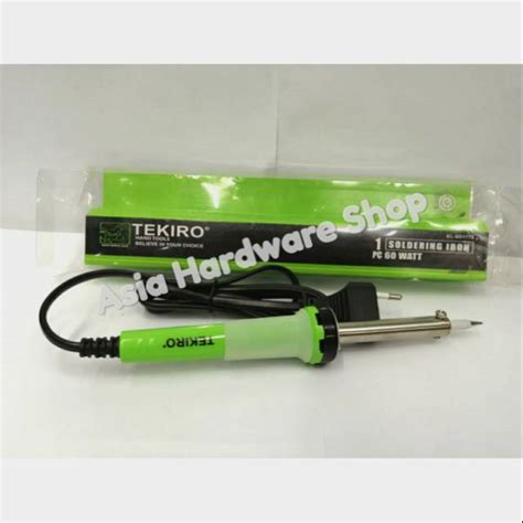 Jual Solder Listrik Tekiro 60 Watt Alat Soldering Iron 60W Shopee