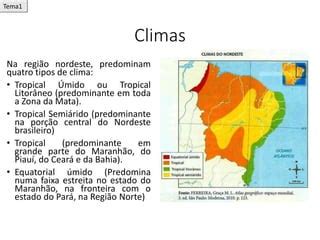 Ano Unidade Nordeste Do Brasil Ppt