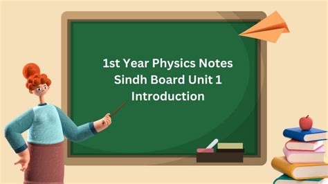 1st Year Physics Notes Sindh Board Unit 1 Introduction