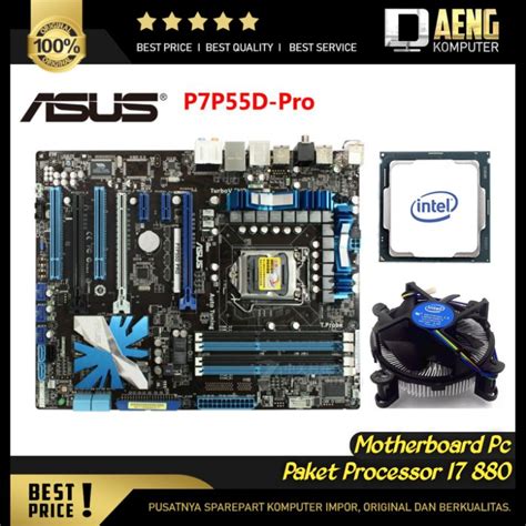 Jual Motherboard Mainboard Mobo Pc Gaming Merk Asus P P D Pro Paket