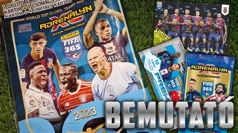 Panini FIFA 365 2023 Adrenalyn XL MegaStarter Pack Bemutató YouTube