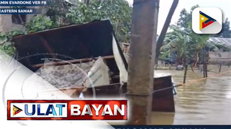 Jipapad Eastern Samar Muli Na Namang Nalubog Sa Baha Dulot Ng Lpa