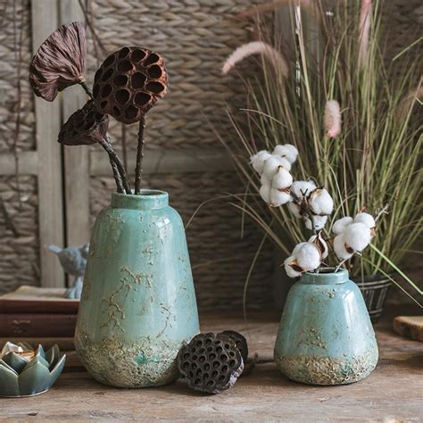 Turquoise Ceramic Vase – RusticReach