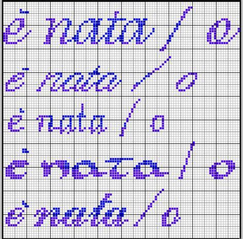 Schema Punto Croce E Nato Fare Di Una Mosca