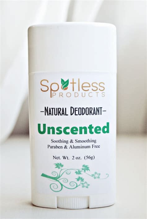 Unscented Natural Deodorant Stick That by delightfullycreated7