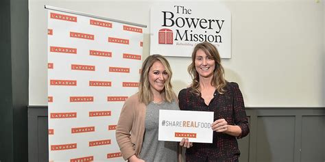 The Bowery Mission on Twitter: "So fun to host our friends @haylieduff @larabar @feedingamerica ...