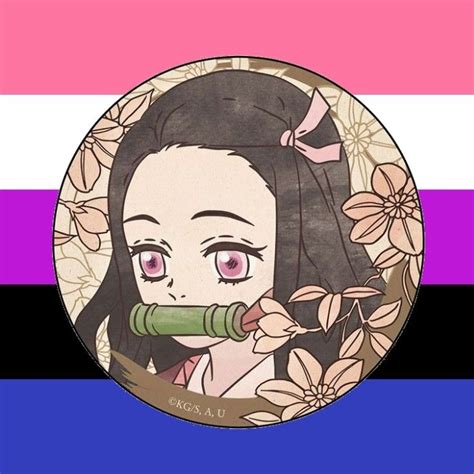 Nezuko Kamado Genderfluid Flag Pride Icon Lgbt Pride Art Genderfluid Flag Pride Flags