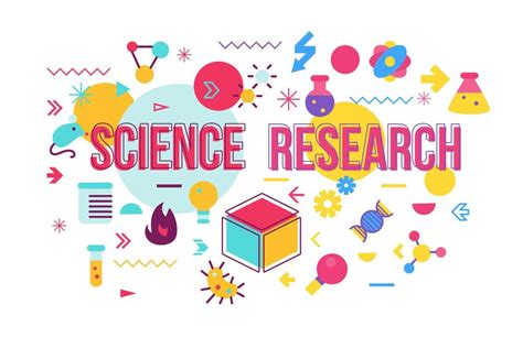 science word vector art icons  graphics