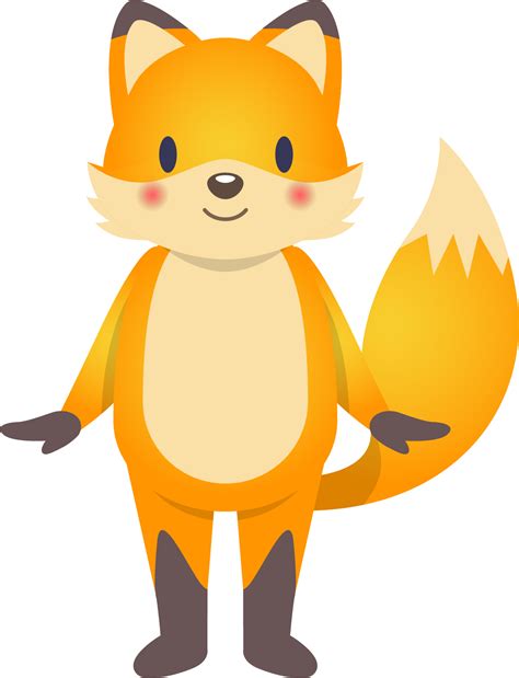 商用フリー・無料イラストキツネのイラストfoxillustration001 商用okフリー素材集「ナイスなイラスト」