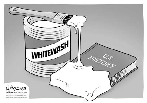 Cartoon: The whitewashing of US history