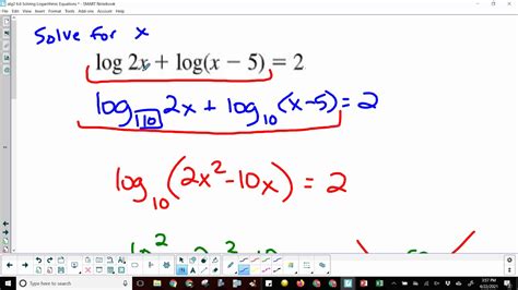 How To Solve Log Log Equations