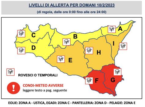 Meteo Sicilia Rinnovata Allerta Rossa Nei Settori Sud Orientali Per