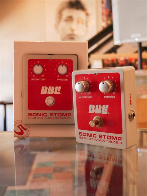 BBE Sonic Stomp Sonic Maximizer Pedal W Box